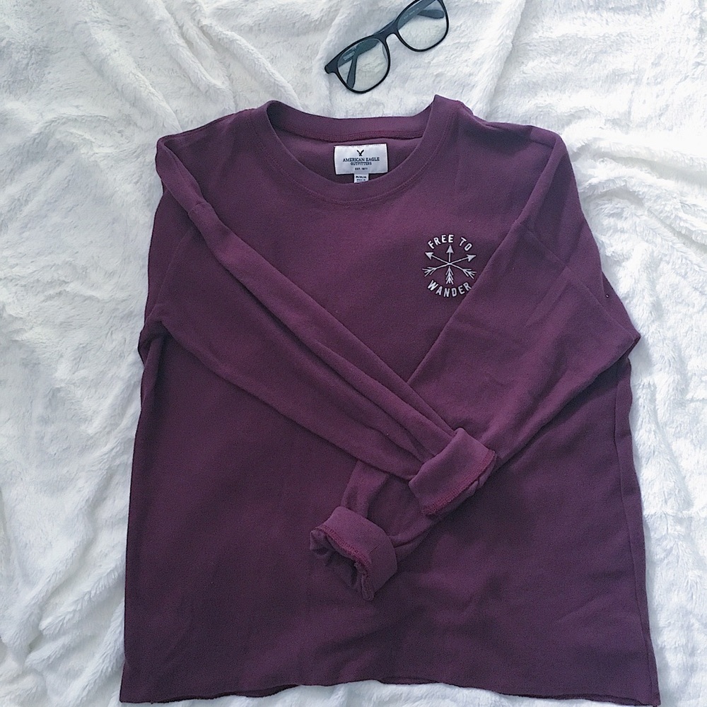 “Free to wander” crew neck sweatshirt